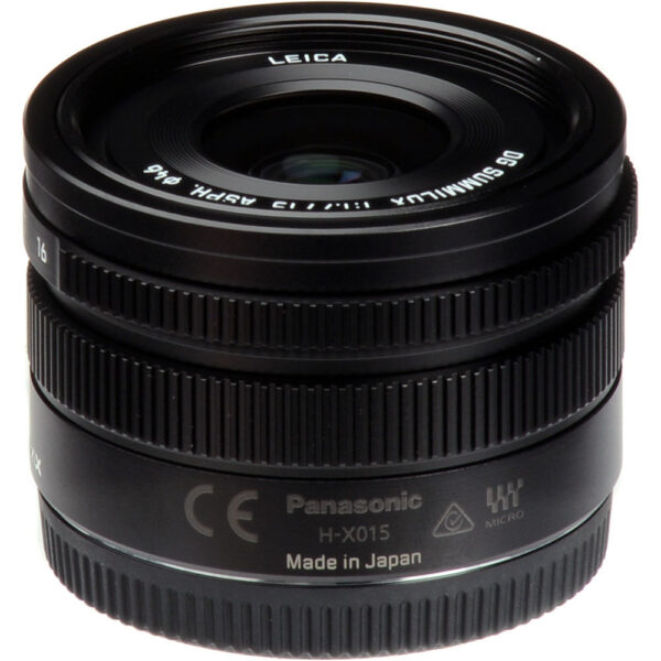 Panasonic Leica DG Summilux 15mm f/1.7 ASPH. Lens view 5