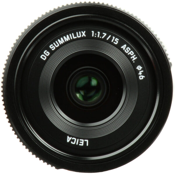 Panasonic Leica DG Summilux 15mm f/1.7 ASPH. Lens view 6