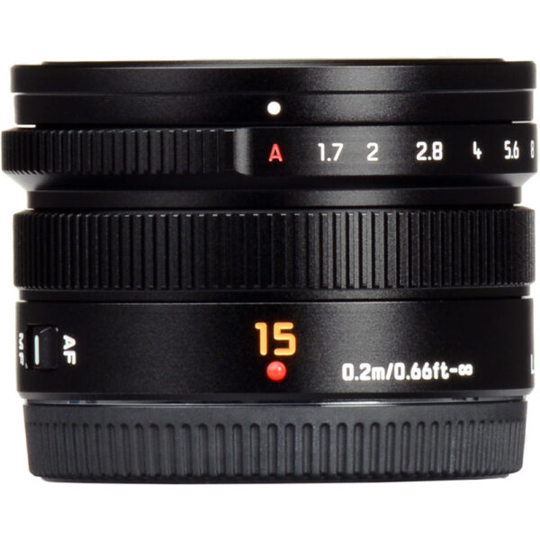 Panasonic Leica DG Summilux 15mm f/1.7 ASPH. Lens view 7
