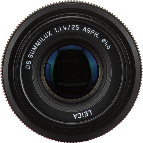 Panasonic Leica DG Summilux 25mm f/1.4 II ASPH. Lens view 6