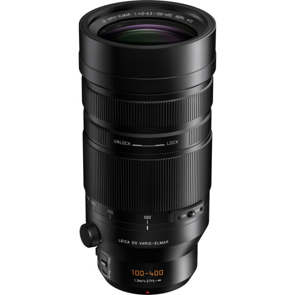 Panasonic Leica DG Vario-Elmar 100-400mm f/4-6.3 II ASPH. POWER O.I.S. Lens with UV Filter Kit view 2