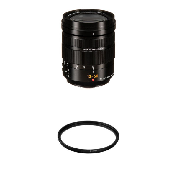 Panasonic Leica DG Vario-Elmarit 12-60mm f/2.8-4 ASPH. POWER O.I.S. Lens with UV Filter Kit view 3