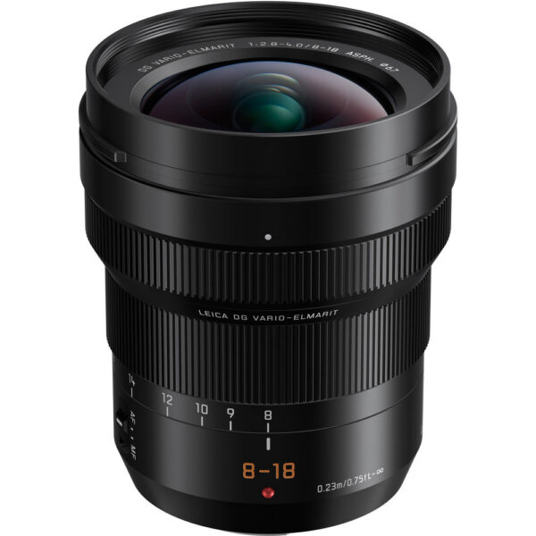 Panasonic Leica DG Vario-Elmarit 8-18mm f/2.8-4 ASPH. Lens with UV Filter