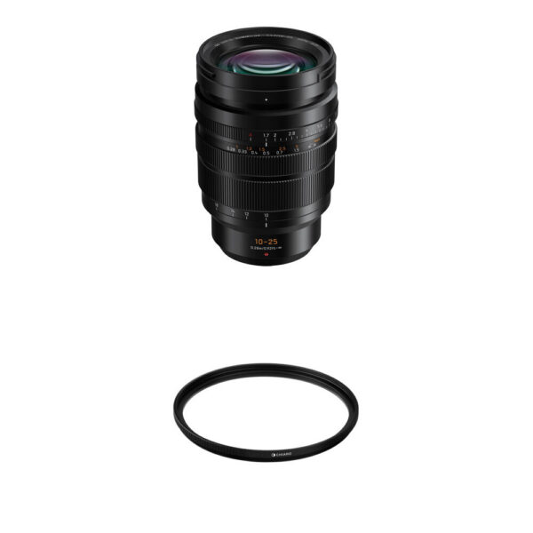 Panasonic Leica DG Vario-Summilux 10-25mm f/1.7 ASPH. Lens with UV Filter Kit view 3