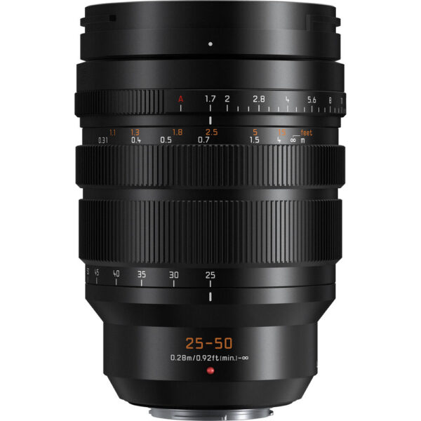 Panasonic Leica DG Vario-Summilux 25-50mm f/1.7 ASPH. Lens view 2