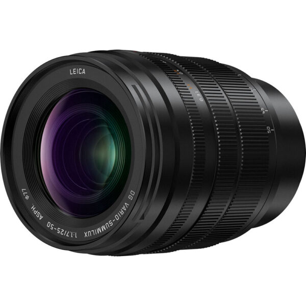 Panasonic Leica DG Vario-Summilux 25-50mm f/1.7 ASPH. Lens view 6