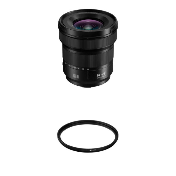 Panasonic LUMIX 14-28mm f/4-5.6 MACRO Lens with UV Filter Kit view 3
