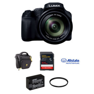 Panasonic LUMIX FZ80D Digital Camera with Protection & Power Kit