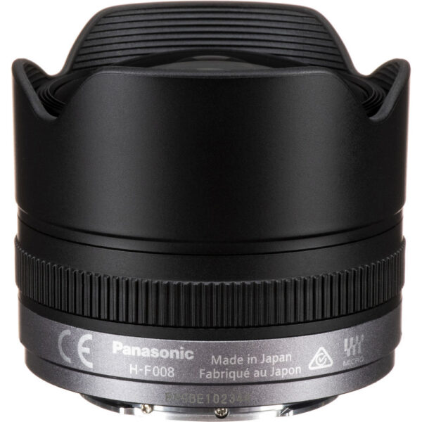 Panasonic LUMIX G Fisheye 8mm f/3.5 Lens view 3