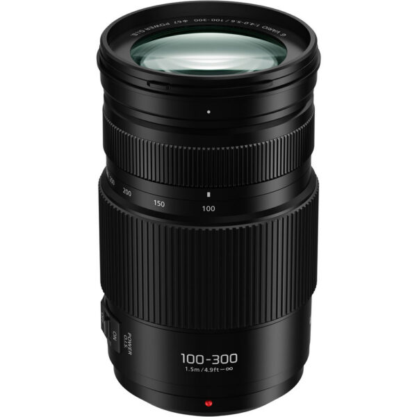 Panasonic LUMIX G Vario 100-300mm f/4-5.6 II POWER O.I.S. Lens with UV Filter Kit view 2