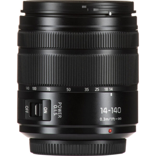Panasonic LUMIX G Vario 14-140mm f/3.5-5.6 II ASPH. POWER O.I.S. Lens view 5