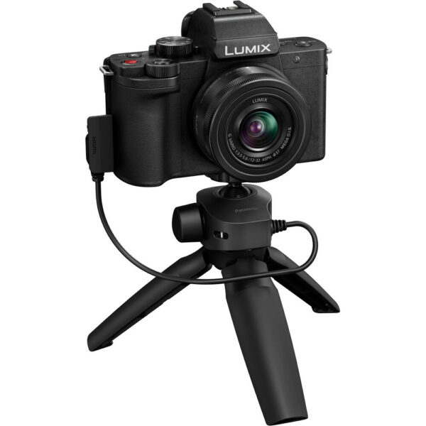 Panasonic LUMIX G100D Mirrorless Camera with 12-32mm Lens and Tripod Grip view 2