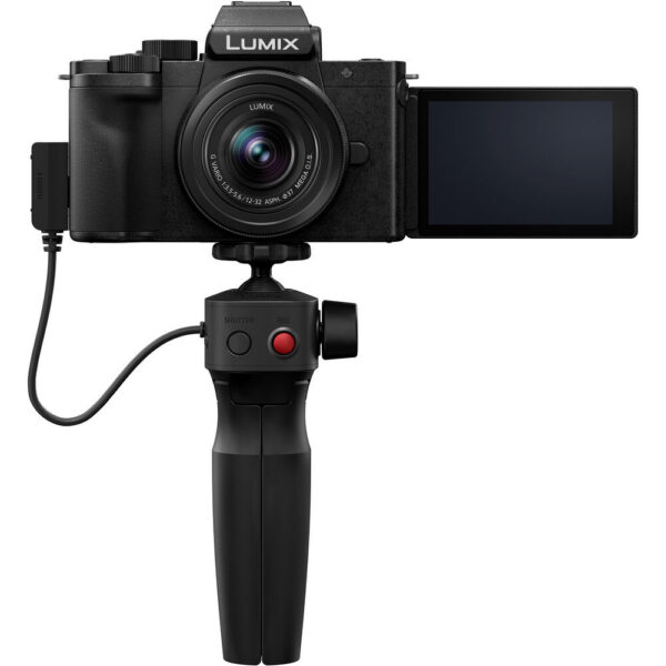 Panasonic LUMIX G100D Mirrorless Camera with 12-32mm Lens and Tripod Grip view 3