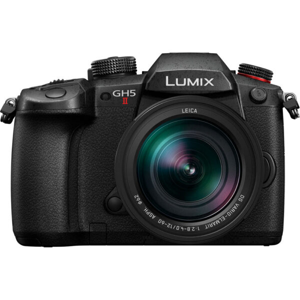 Panasonic LUMIX GH5 II Mirrorless Camera with 12-60mm Lens and Accessories Kit