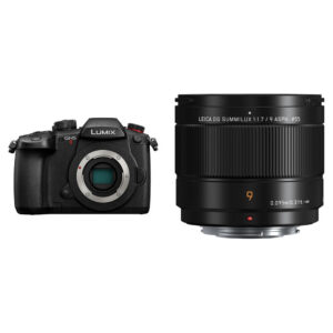 Panasonic LUMIX GH5 II Mirrorless Camera with 9mm f/1.7 Lens Kit (Black)