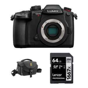 Panasonic LUMIX GH5 II Mirrorless Camera with Basic Bundle