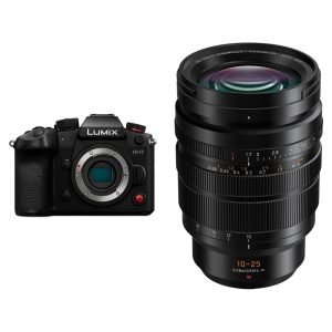 Panasonic LUMIX GH7 Mirrorless Camera with 10-25mm f/1.7 Lens Kit (Black)