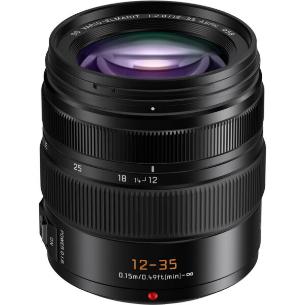 Panasonic LUMIX GH7 Mirrorless Camera with 12-35mm f/2.8 Lens and Basic Bundle (Black) view 2
