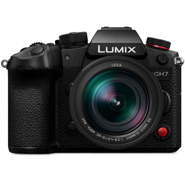 Panasonic LUMIX GH7 Mirrorless Camera with 12-60mm f/2.8-4 Lens and Essentials+ Kit (Black) view 7