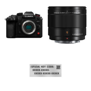 Panasonic LUMIX GH7 Mirrorless Camera with 9mm f/1.7 Lens and ARRI LogC3 Firmware Upgrade Kit (Black)
