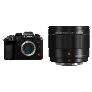 Panasonic LUMIX GH7 Mirrorless Camera with 9mm f/1.7 Lens Kit (Black)