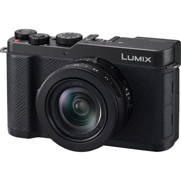 Panasonic LUMIX L10 Digital Camera (Black) view 3