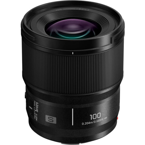 Panasonic LUMIX S 100mm f/2.8 Macro Lens with UV Filter Kit (L-Mount)