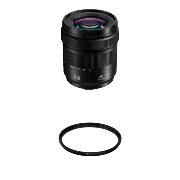 Panasonic LUMIX S 20-60mm f/3.5-5.6 Lens with UV Filter Kit view 3