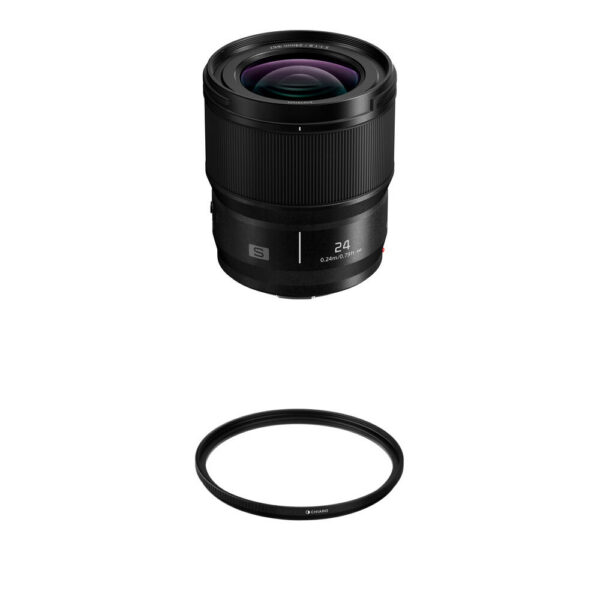 Panasonic LUMIX S 24mm f/1.8 Lens with UV Filter Kit (Leica L) view 3