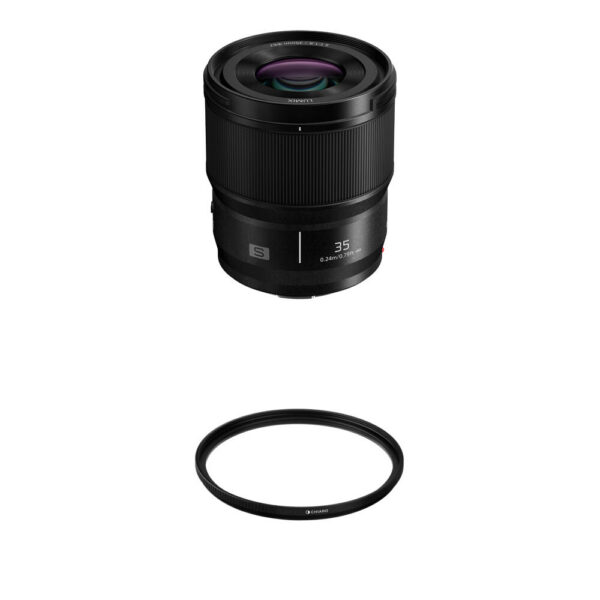 Panasonic LUMIX S 35mm f/1.8 Lens with UV Filter Kit (Leica L) view 3