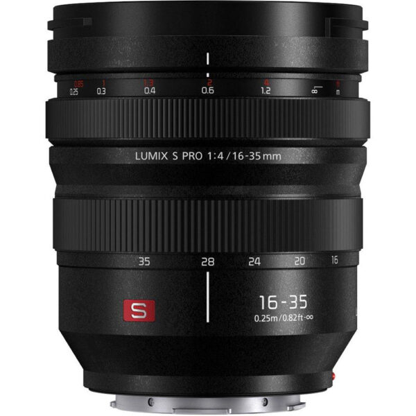 Panasonic LUMIX S PRO 16-35mm f/4 Lens with UV Filter Kit view 3