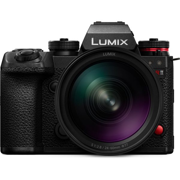 Panasonic LUMIX S1R II Mirrorless Camera with 24-60mm f/2.8 Lens and Basic Bundle