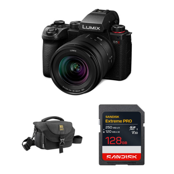 Panasonic LUMIX S5 II Mirrorless Camera with 20-60mm Lens and Basic Bundle view 6