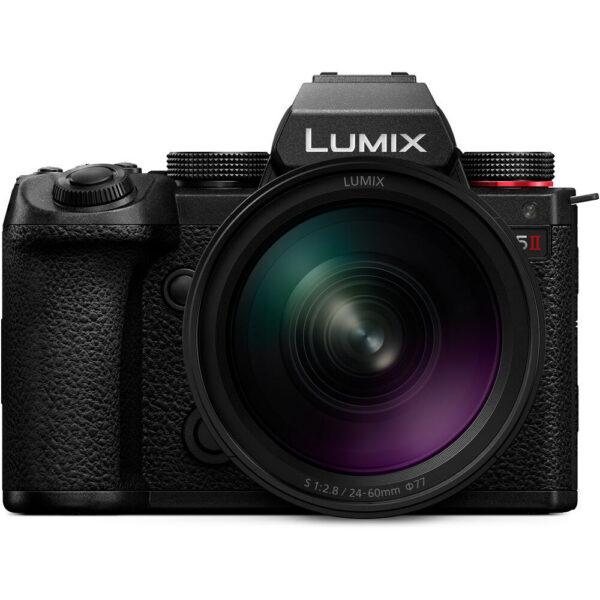 Panasonic LUMIX S5 II Mirrorless Camera with 24-60mm f/2.8 Lens and Basic Bundle