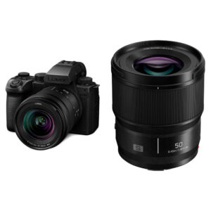 Panasonic LUMIX S5 IIX Mirrorless Camera with 20-60mm f/3.5-5.6 and 50mm f/1.8 Lenses