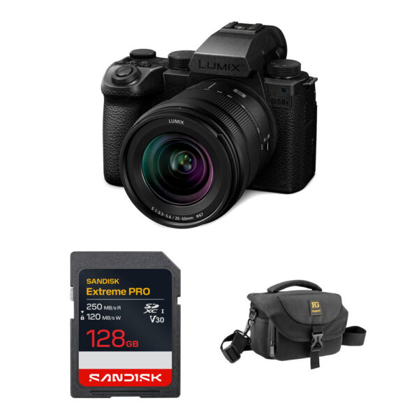 Panasonic LUMIX S5 IIX Mirrorless Camera with 20-60mm Lens and Basic Bundle view 6