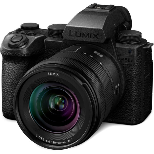 Panasonic LUMIX S5 IIX Mirrorless Camera with 20-60mm Lens and Basic Bundle