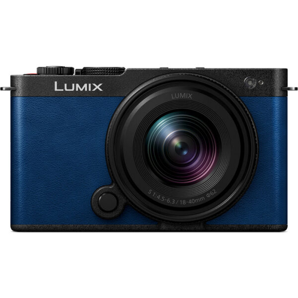 Panasonic LUMIX S9 Mirrorless Camera and 18-40mm f/4.5-6.3 Lens and Essentials+ Kit (Night Blue) view 5