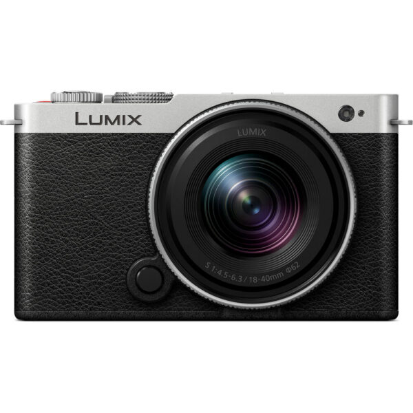 Panasonic LUMIX S9 Mirrorless Camera with 18-40mm f/4.5-6.3 Lens and Basic Bundle (Black/Silver) view 4