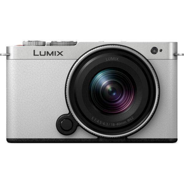 Panasonic LUMIX S9 Mirrorless Camera with 18-40mm f/4.5-6.3 Lens and Basic Bundle (White/Silver) view 4