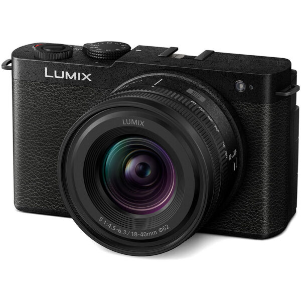 Panasonic LUMIX S9 Mirrorless Camera with 18-40mm f/4.5-6.3 Lens and Essentials+ Kit (Black) view 7