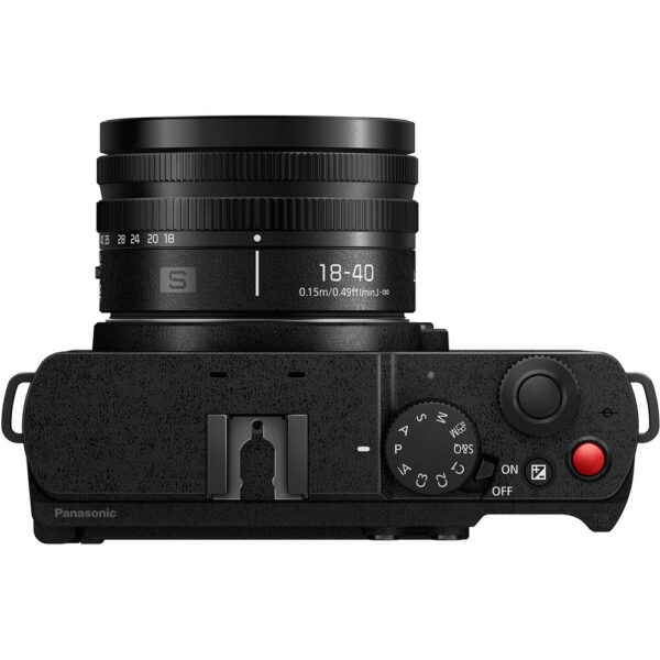 Panasonic Lumix S9 Mirrorless Camera with 18-40mm f/4.5-6.3 Lens (Black) view 4