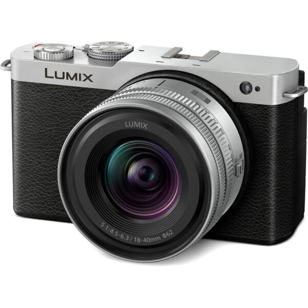 Panasonic LUMIX S9 Mirrorless Camera with 18-40mm f/4.5-6.3 Lens (Black/Silver) view 3