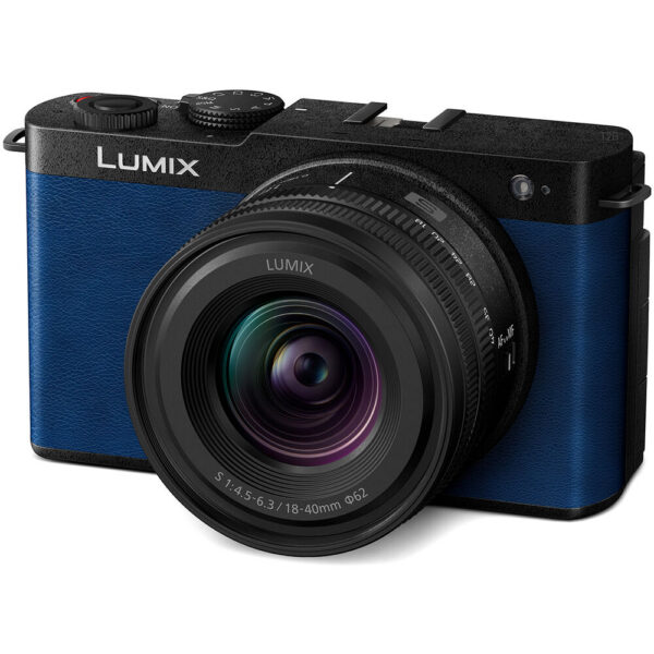 Panasonic LUMIX S9 Mirrorless Camera with 18-40mm f/4.5-6.3 Lens (Night Blue) view 2