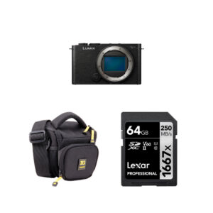 Panasonic LUMIX S9 Mirrorless Camera with Basic Bundle (Black)