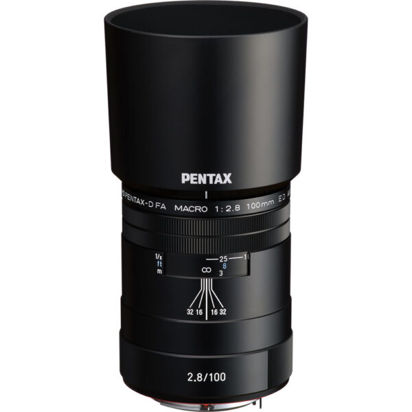 Pentax HD Pentax-D FA Macro 100mm f/2.8 ED AW (Black) view 3