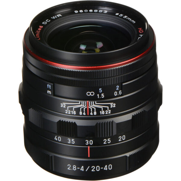 Pentax HD Pentax DA 20-40mm f/2.8-4 ED Limited DC WR Lens (Black)