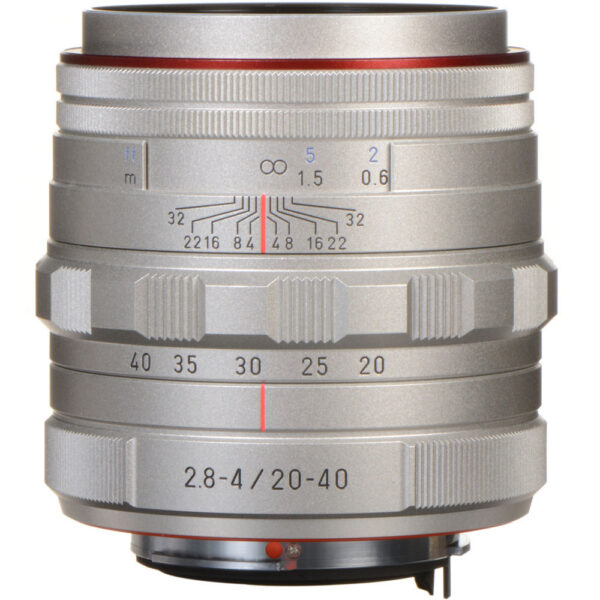 Pentax HD Pentax DA 20-40mm f/2.8-4 ED Limited DC WR Lens (Silver) view 2