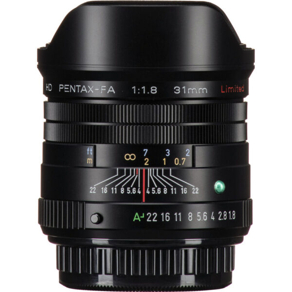 Pentax HD Pentax-FA 31mm f/1.8 Limited (Black) view 3