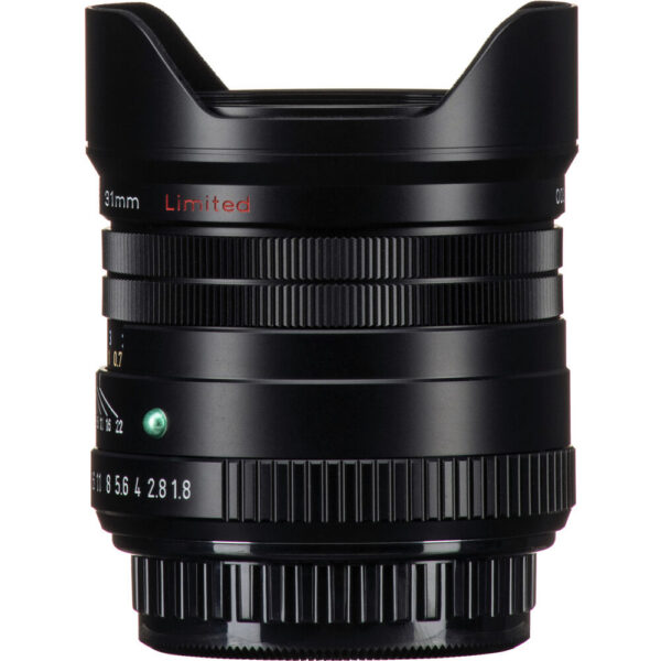 Pentax HD Pentax-FA 31mm f/1.8 Limited (Black) view 4